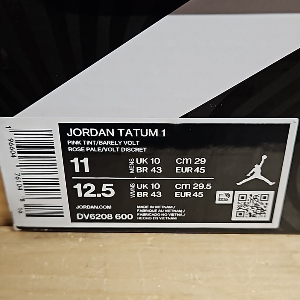 Jordan Tatum 1 Pink Lemonade Mens Basketball Shoe Sneaker DV6208-600 Jayson - Picture 10 of 13